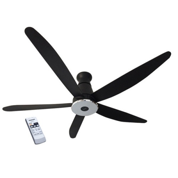 Quạt trần 5 cánh Panasonic DC F-60XDN đen
