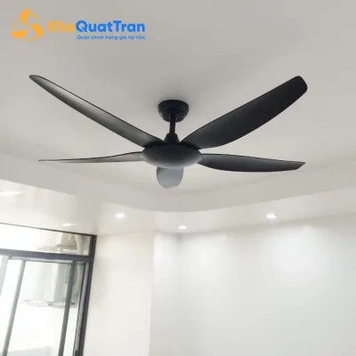 Quạt trần Airfusion Windy 56B màu đen