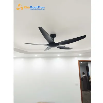 Quạt trần Airfusion Windy 56B màu đen