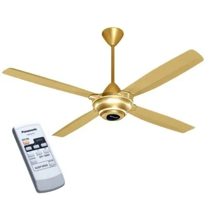 Quạt trần 4 cánh Panasonic F-56MZG Go Vàng