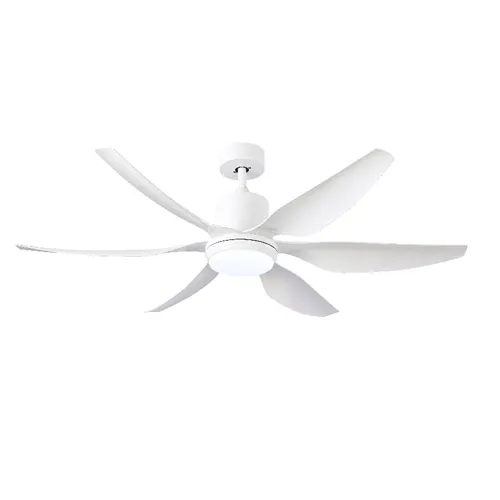 Quạt trần trang trí Airfusion Akamani 231W - Trắng