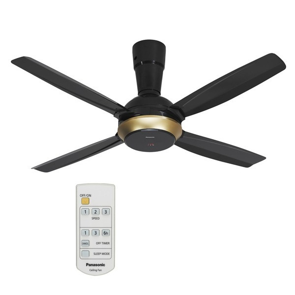 Quạt trần 4 cánh Panasonic F-56XPG đen