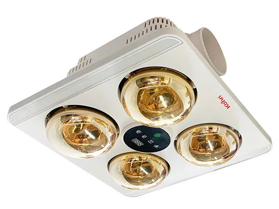 Đèn sưởi nhà tắm 4 bóng âm trần Kohn BU06G Đèn sưởi nhà tắm Kohn BU06G